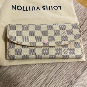Louis Vuitton Emilie Wallet - Damier Azur